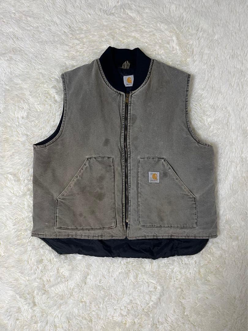 鬼フェード　80s USA製 Carhartt アークティックベスト（XL）