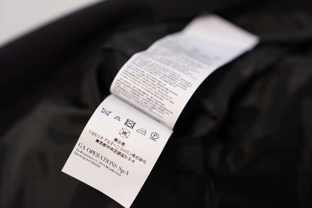 新品★正規品★エンポリオアルマーニ アンコンジャケット 紺色 52サイズ 春夏物