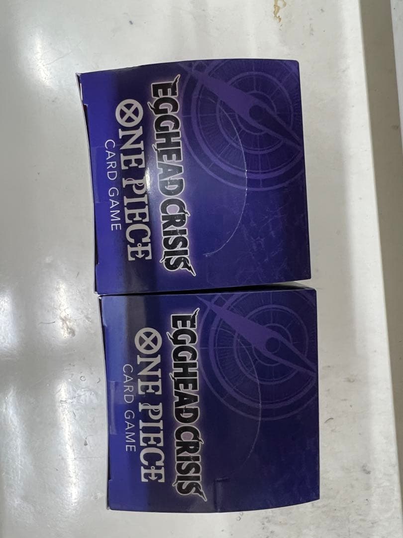 2BOXワンピースカードエクストラブースター 未開封　テープ付き