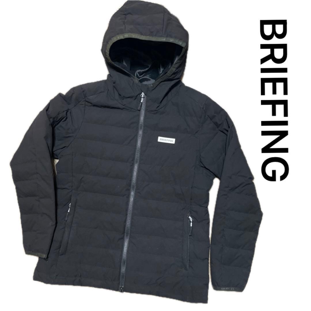 BRIEFING ブリーフィング Taion電熱 ダウンジャケット ブラック