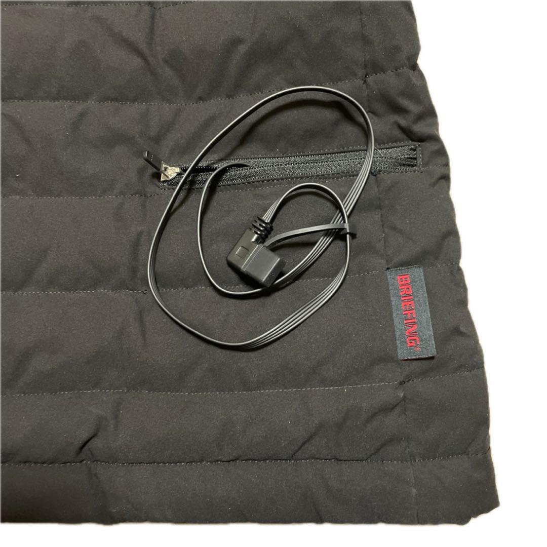 BRIEFING ブリーフィング Taion電熱 ダウンジャケット ブラック