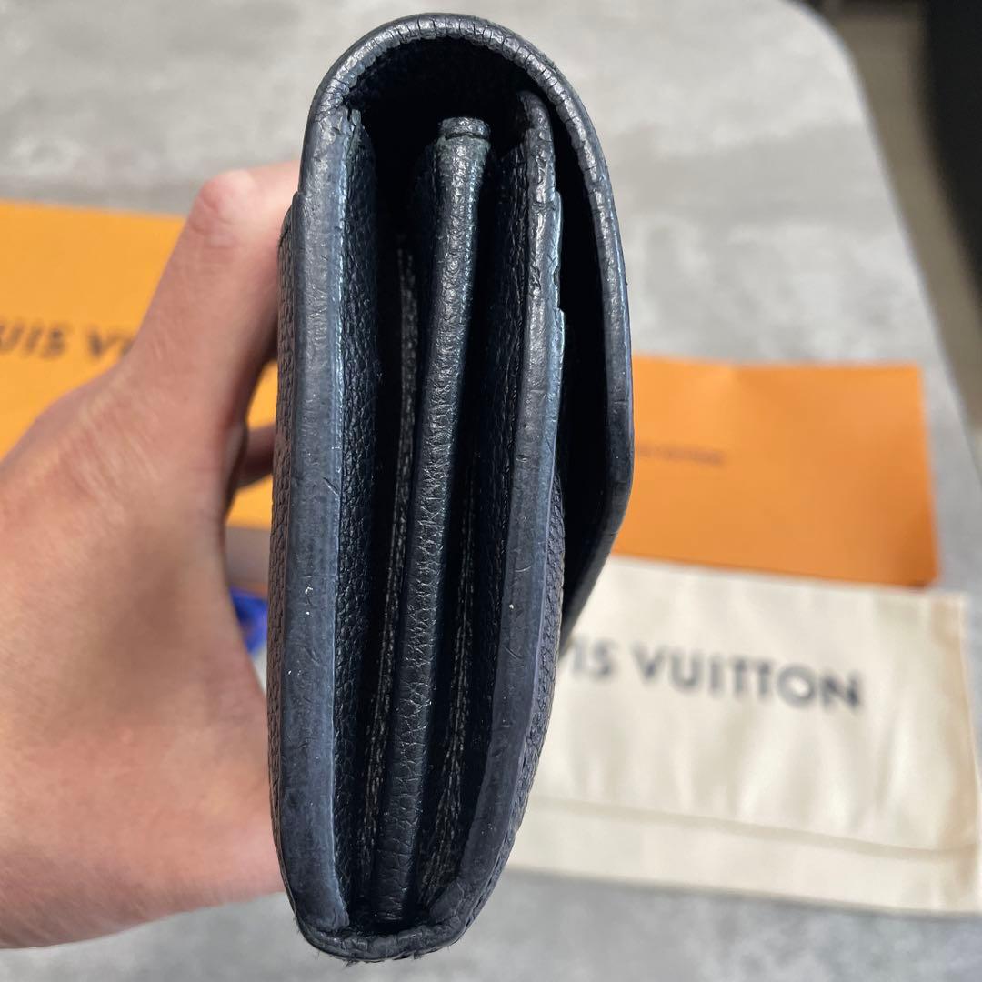 LOUIS VUITTON ポルト・フォイユ・サラ・モノグラム・アンプラント