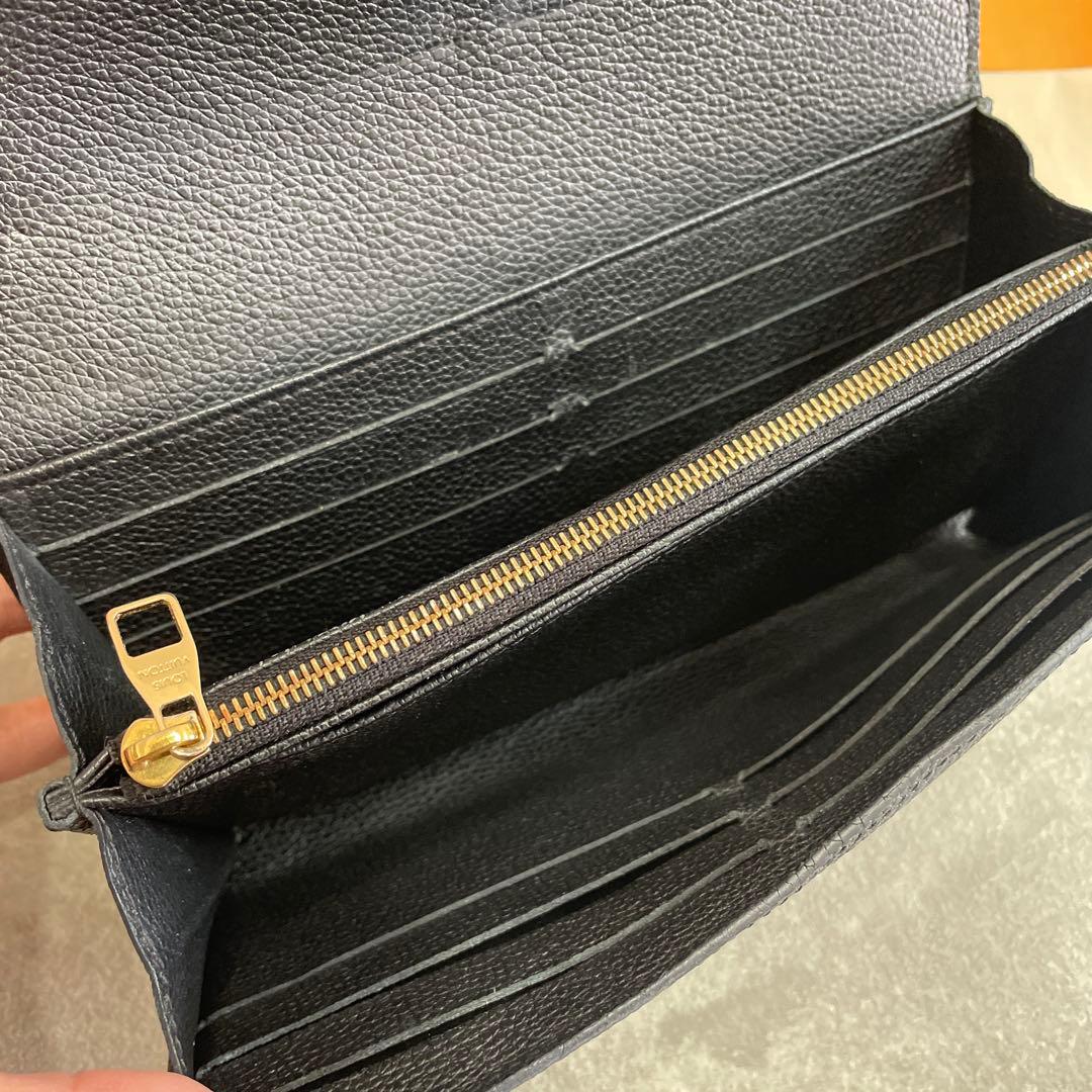 LOUIS VUITTON ポルト・フォイユ・サラ・モノグラム・アンプラント