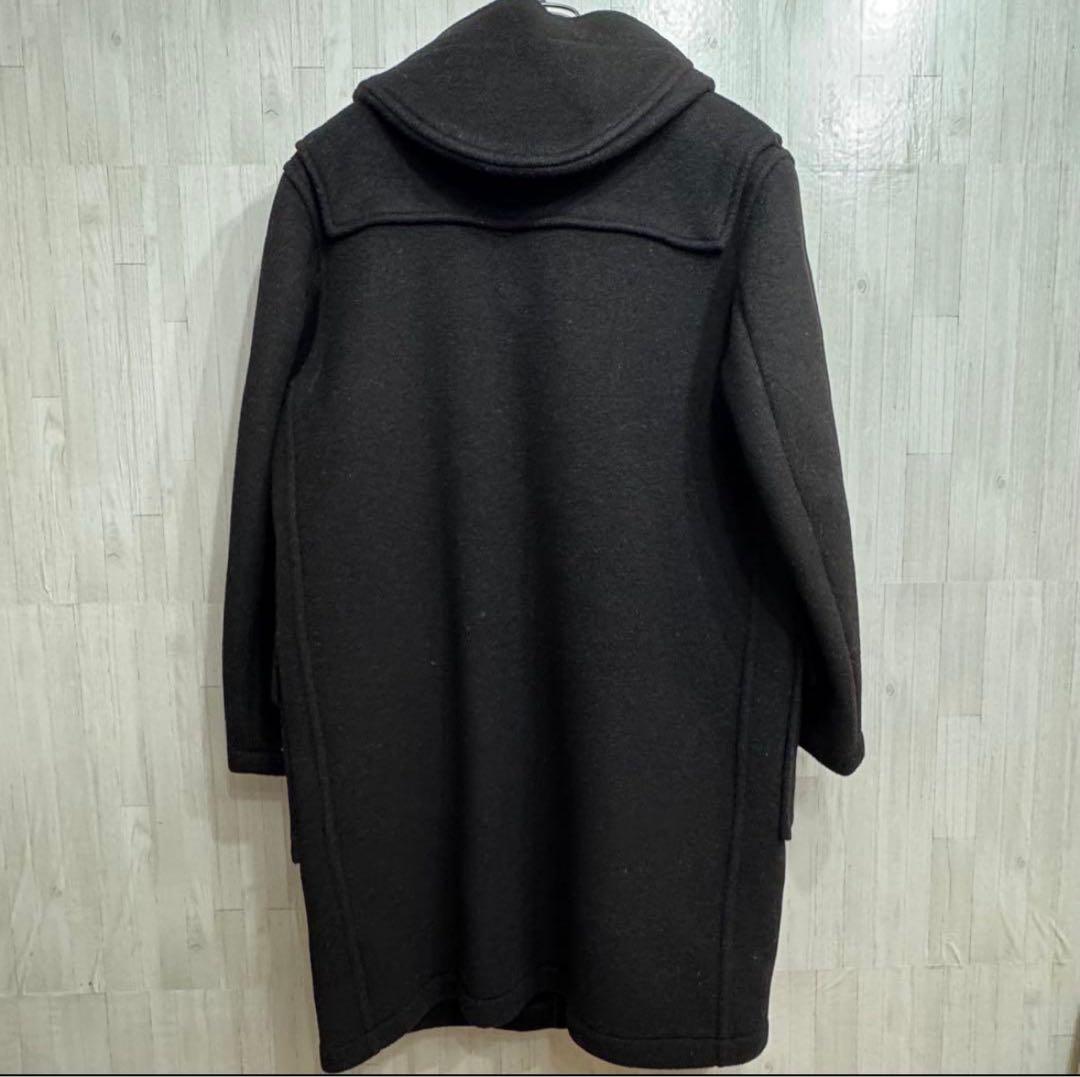 伊地知  英国製 グローバーオール ダッフルコート 黒 メンズ L相当