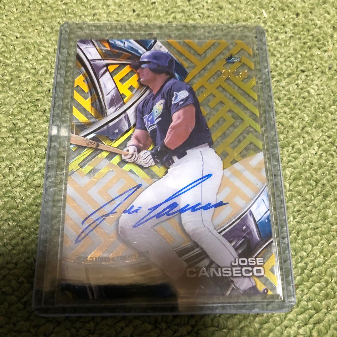 ホセカンセコ直筆サインカ一ド