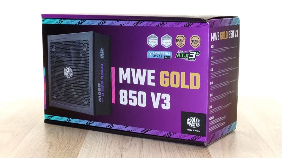 電源ユニット CoolerMaster MWE Gold 750 V3 ATX3.1