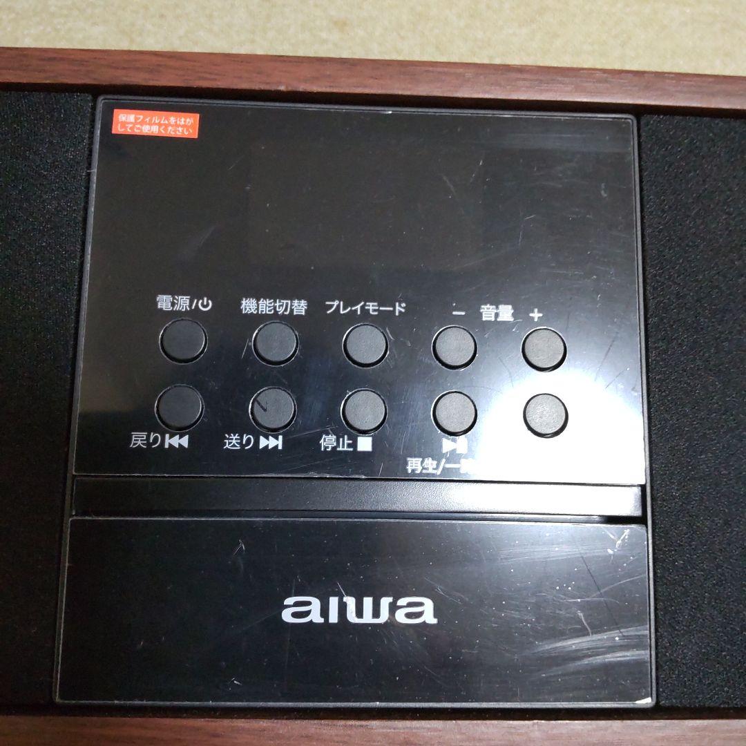 aiwa オーディオ　G-SPU1 木目調