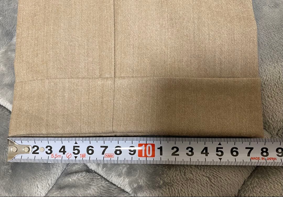 秋冬 giab's 1プリーツ カシミア混 パンツGOLD ジャブスアルキヴィオ