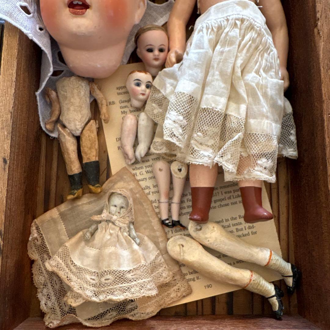 フランスアンティーク　ビスクドール