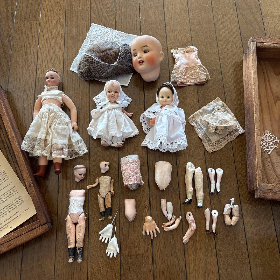 フランスアンティーク　ビスクドール