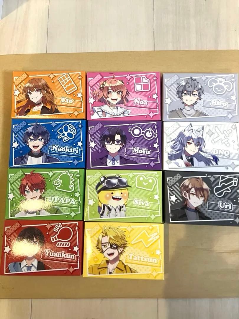 11個セット　カラフルピーチツインギフト　コンプリート　カラフルピーチバレンタイ