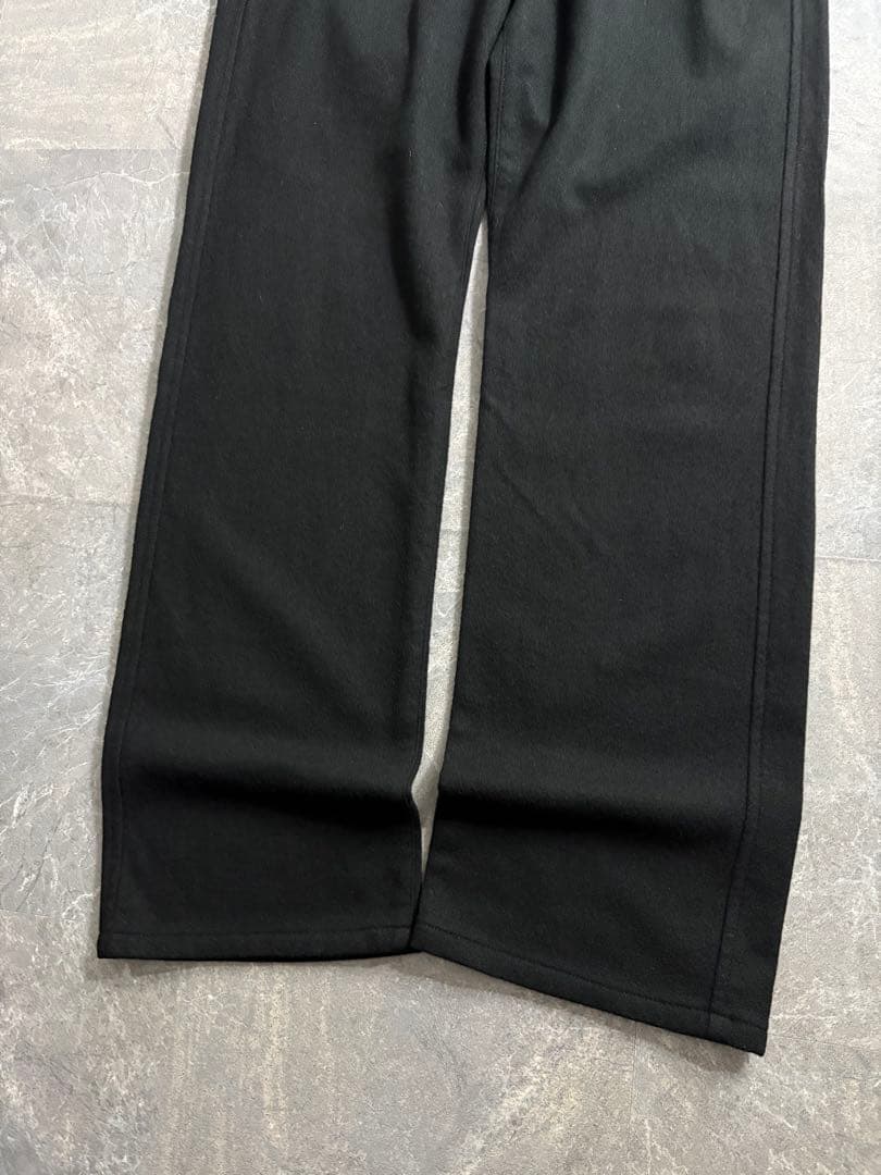 2005AW コムデギャルソンオム 縮絨ウール ノータックスラックス L 日本製