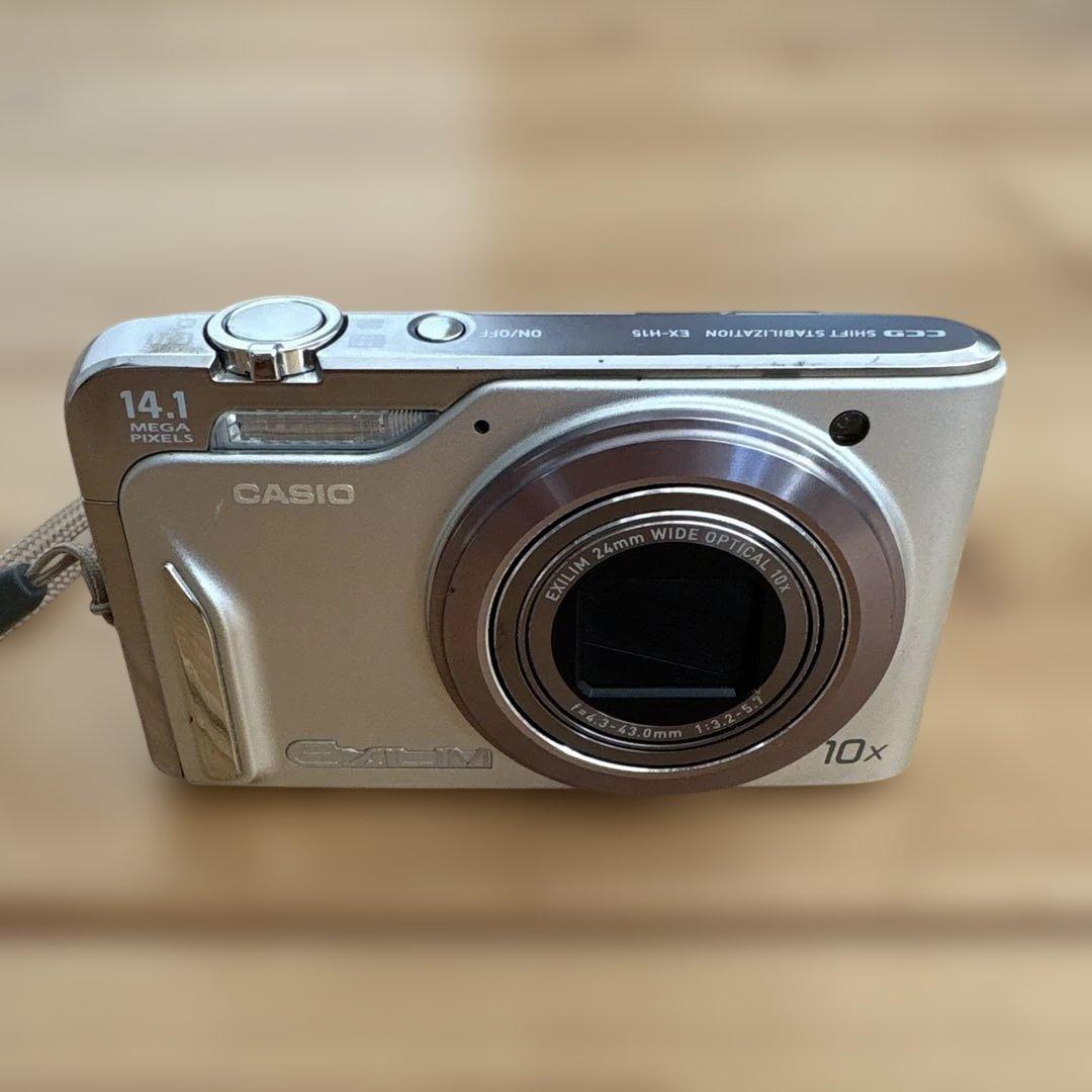 動作未確認 CASIO EXILIM EX-H15 デジカメ 10x カシオ