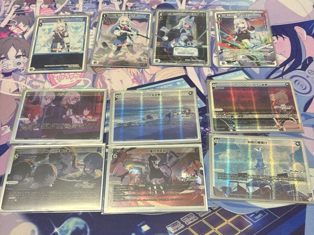 ウィクロス　ブルーアーカイブ　月雪ミヤコ　デッキ