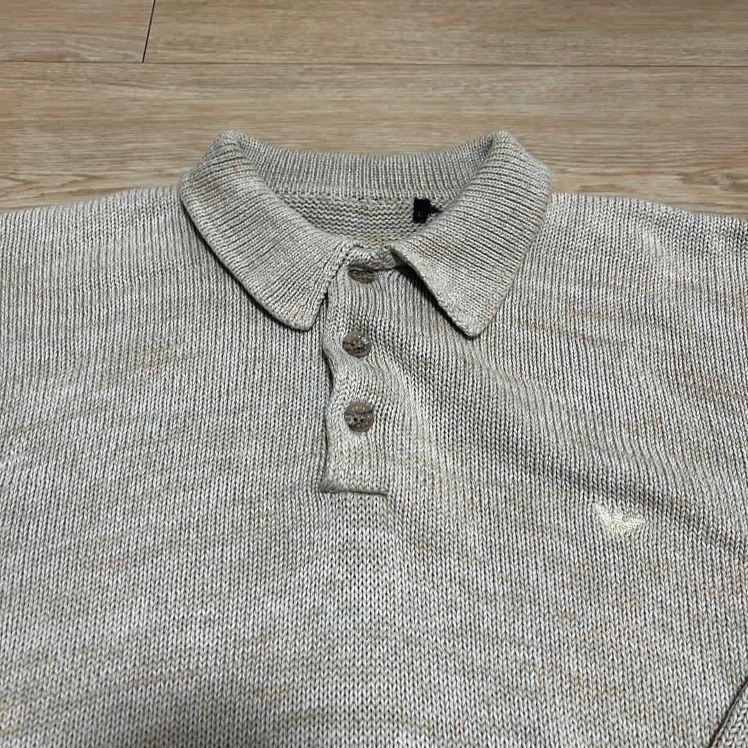 トップス 80's Emporio Armani : Cotton Knit Polo