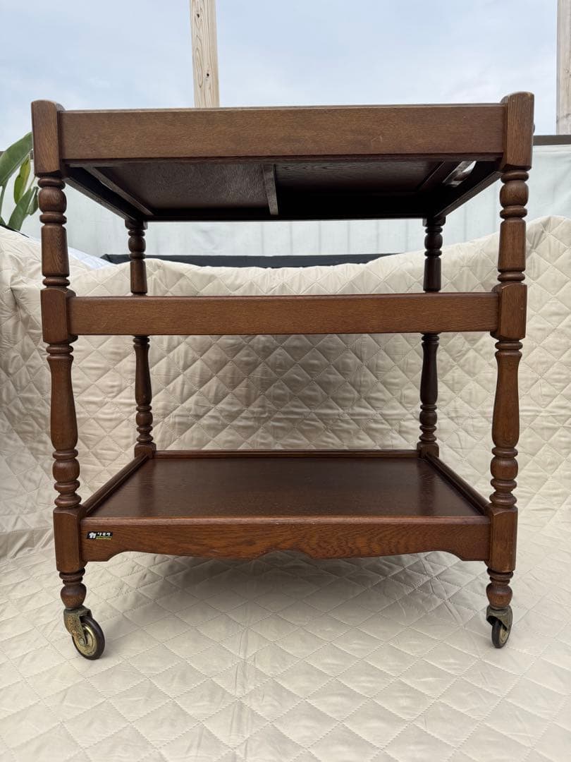 【今日だけセール】カリモク（Karimoku）カート キッチンワゴン