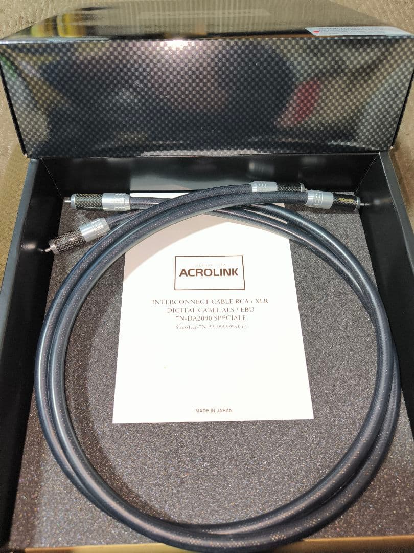 ケーブル・シールド ACROLINK 7N-DA2090 SPECIALE RCA CABLE