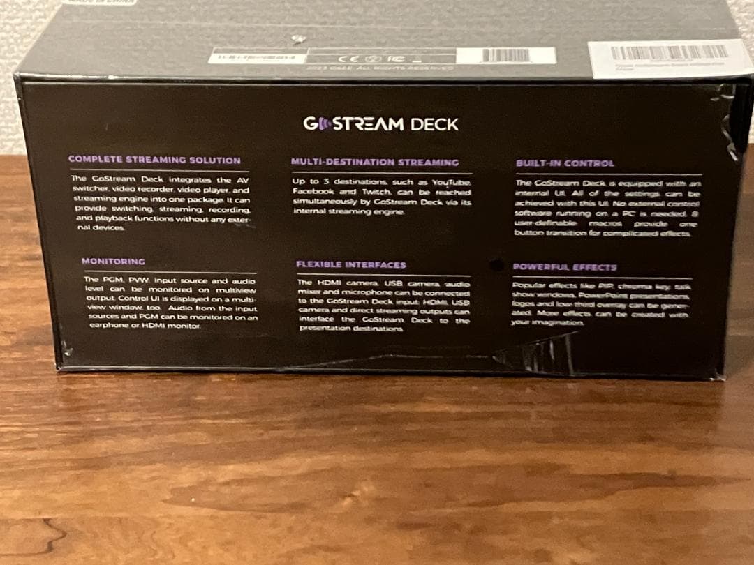 【新品】Osee GoStream Deck ビデオスイッチャー 4chHDMI