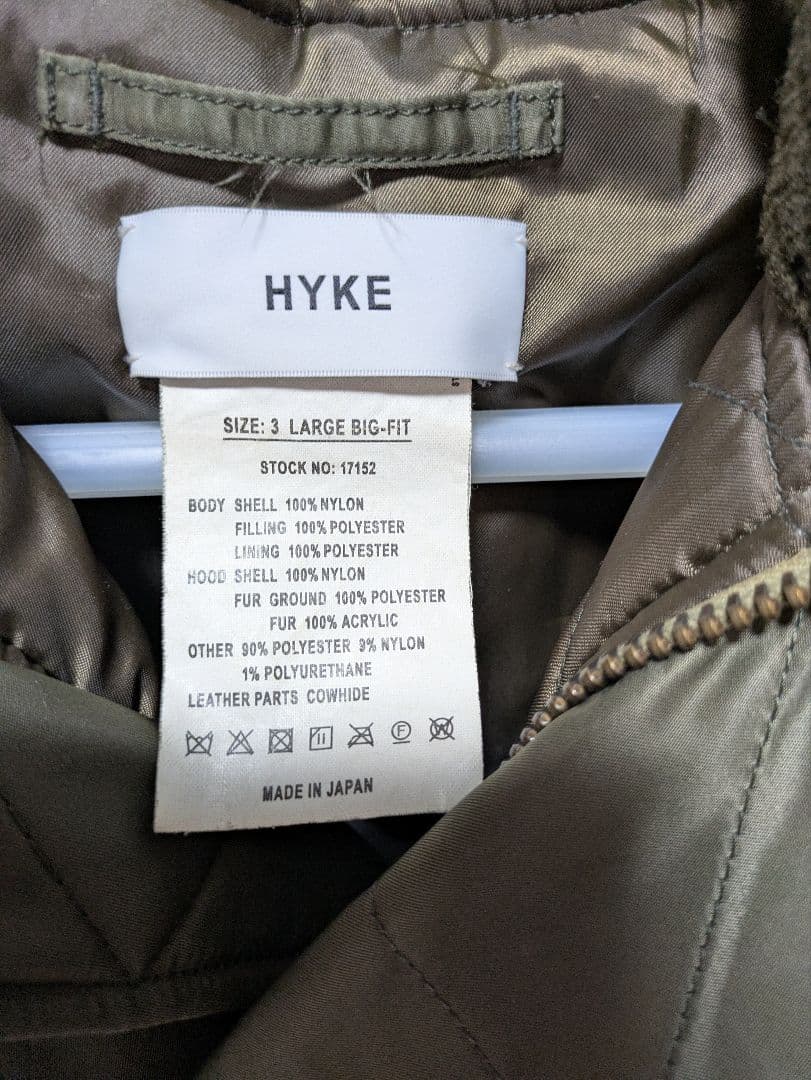 HYK　N-3 JACKET／BIG−FIT