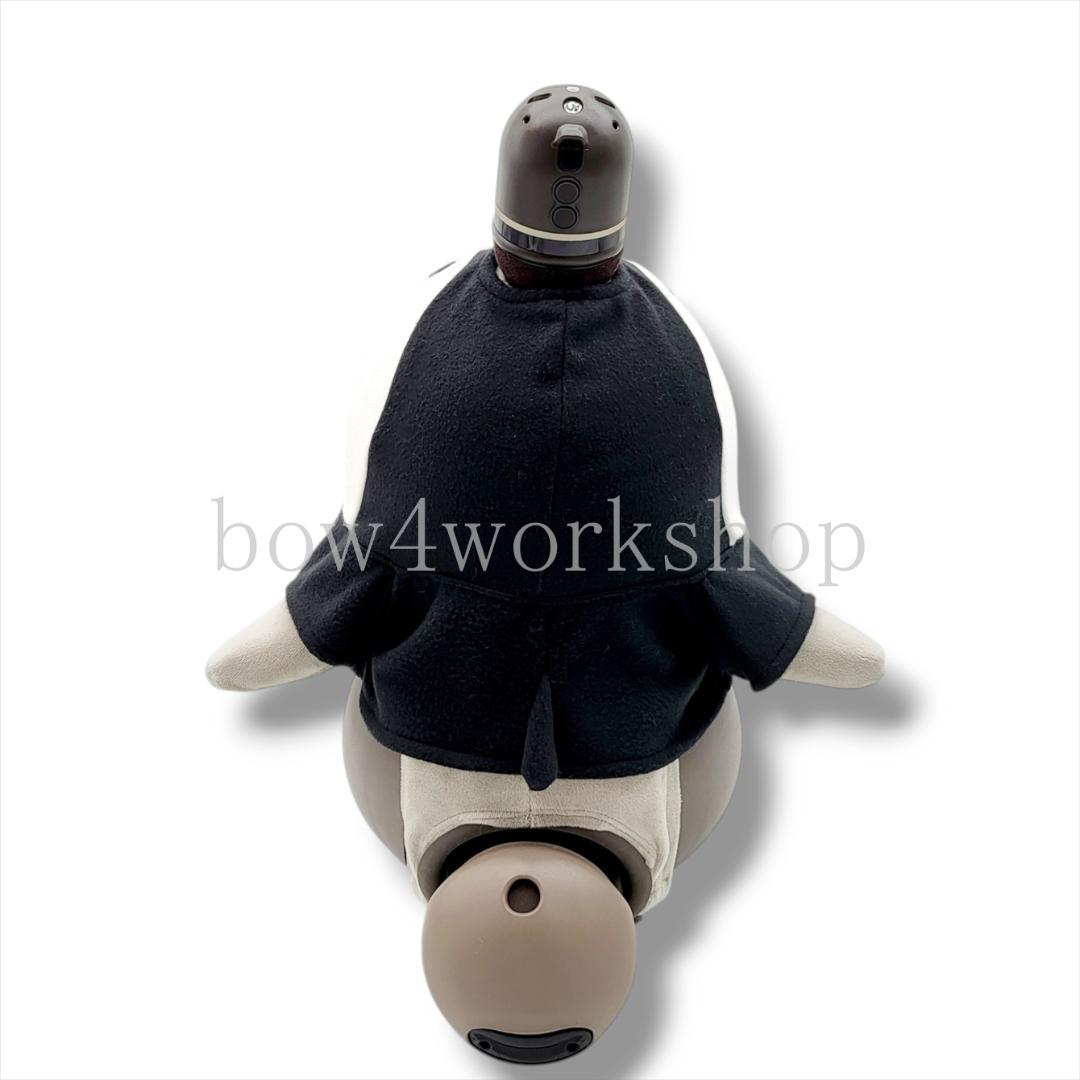 ラボット LOVOT ラボットの服ハンドメイド ペンギンちゃんパーカーブラック