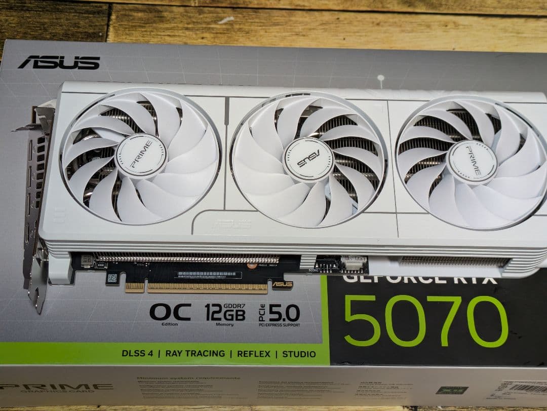 ミ*プ様 ASUS GeForce PRIME RTX5070 OC 12GB