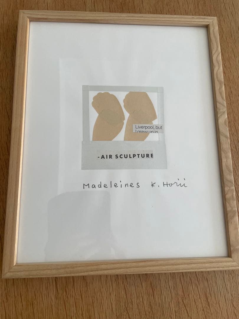 m*8様 【再値下げ】一点物 堀井和子 クラスカ購入 コラージュ 額装作品 クラ