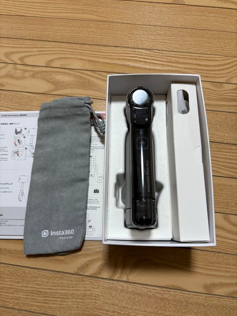 インスタInsta360 Flow Pro 純正MagSafe対応マウント付き