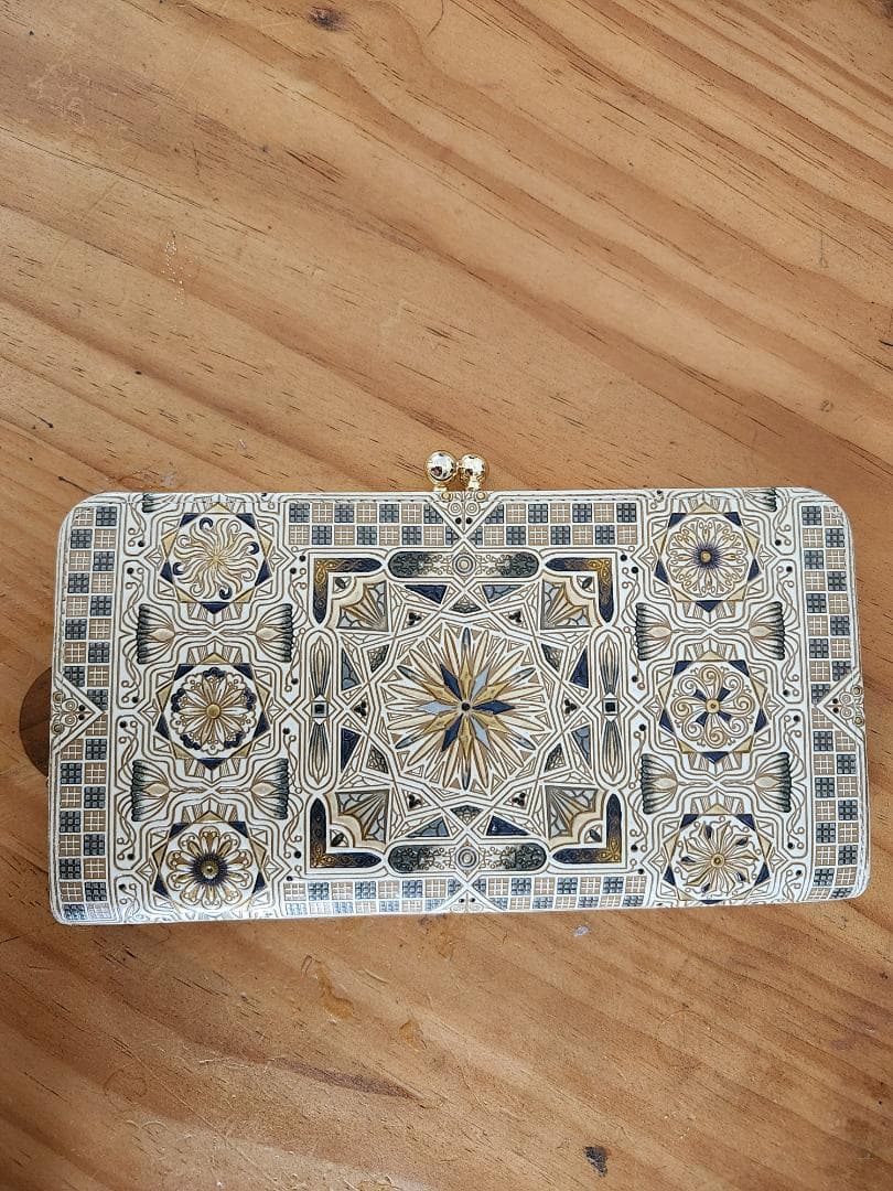 希少　文庫屋大関 予約会限定 廃盤 がま口長財布 カロー ブラック 日本製