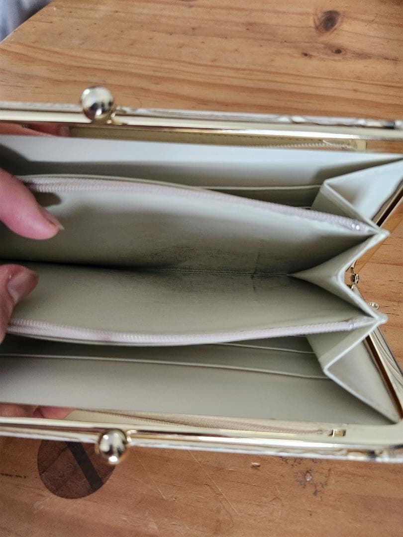 希少　文庫屋大関 予約会限定 廃盤 がま口長財布 カロー ブラック 日本製