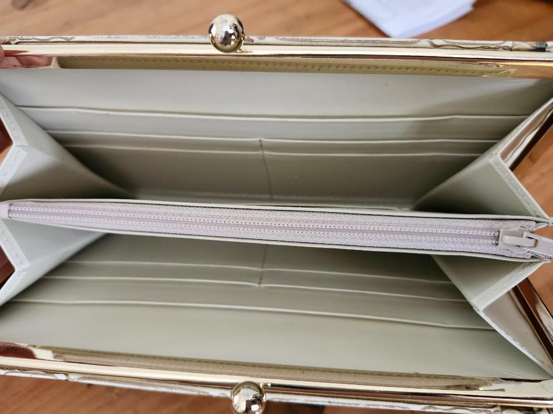 希少　文庫屋大関 予約会限定 廃盤 がま口長財布 カロー ブラック 日本製