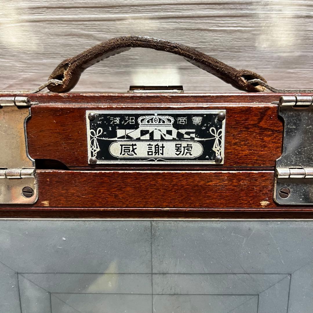 メ*】様 アンティーク　木製カメラ