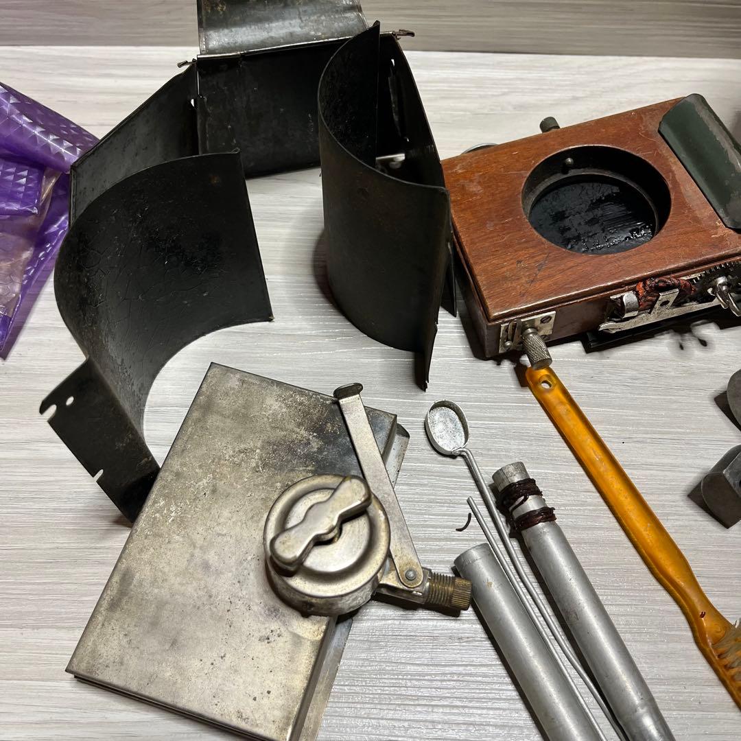 メ*】様 アンティーク　木製カメラ