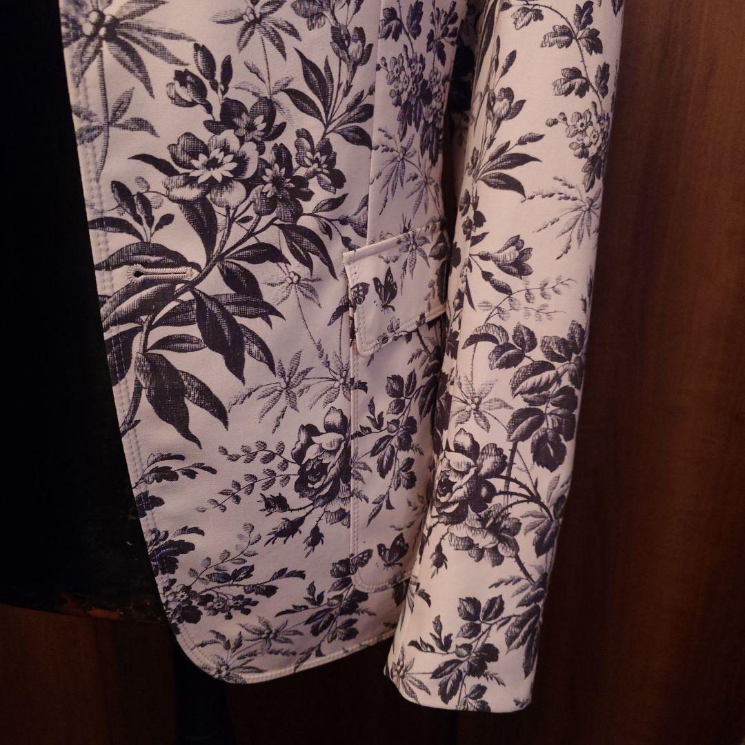 GUCCI.グッチ.花柄テーラードジャケット.