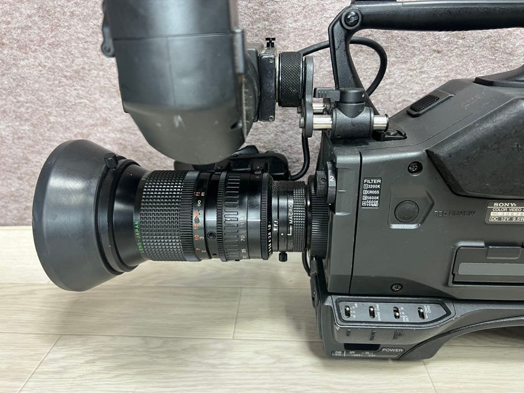 ソニーDXC-537M/EVV-9000/VCL-916BYビデオカメラジャンク