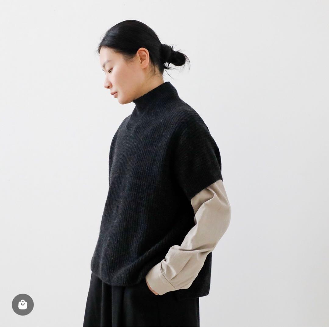 定価30,800円 2024AW evam eva yaku aze vest