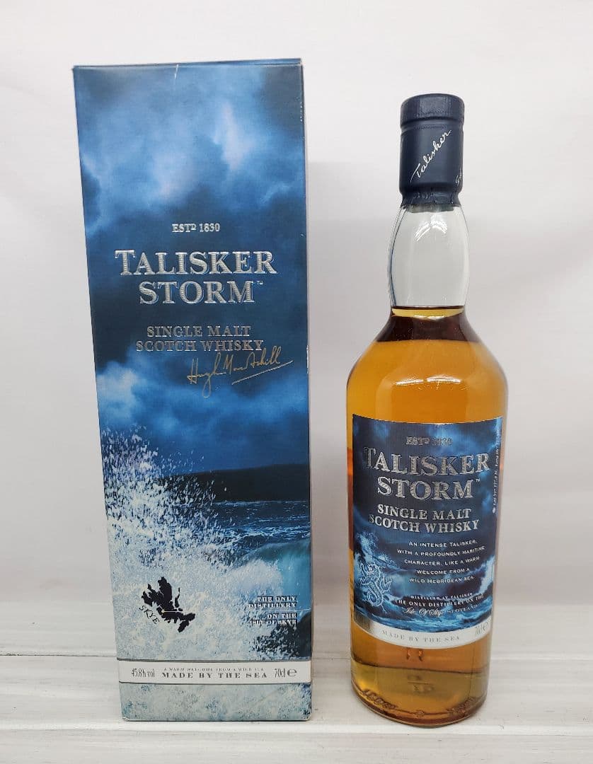 レア物 旧ラベル TALISKER STORM ウイスキー 700m