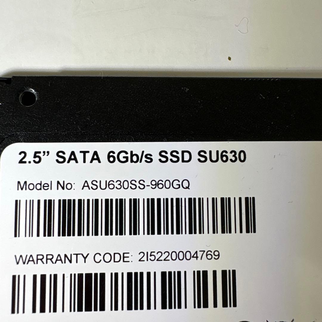 ADATA SU630 960GB 内蔵型SSD 2.5インチ