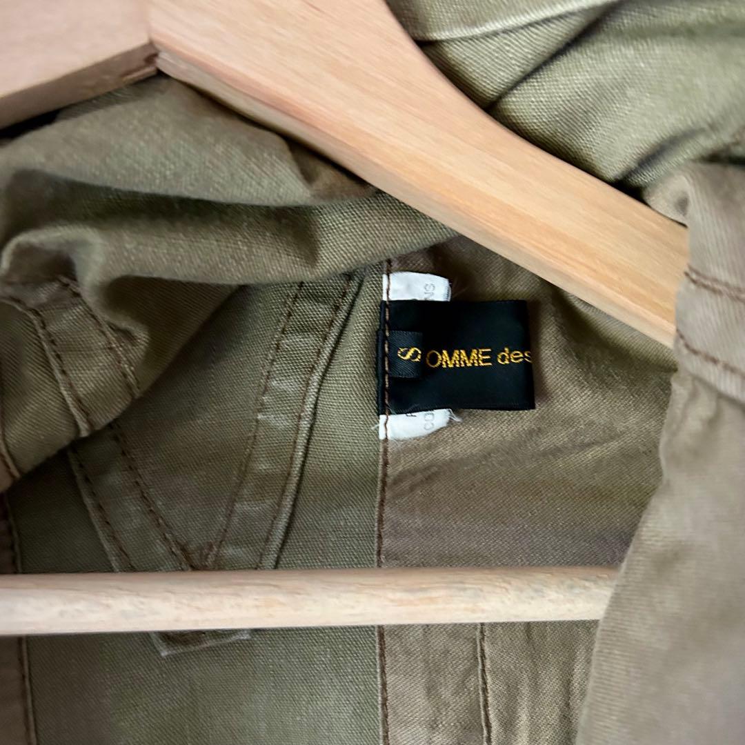 COMME des GARÇONS カーキ ドッキングジャケットSサイズ