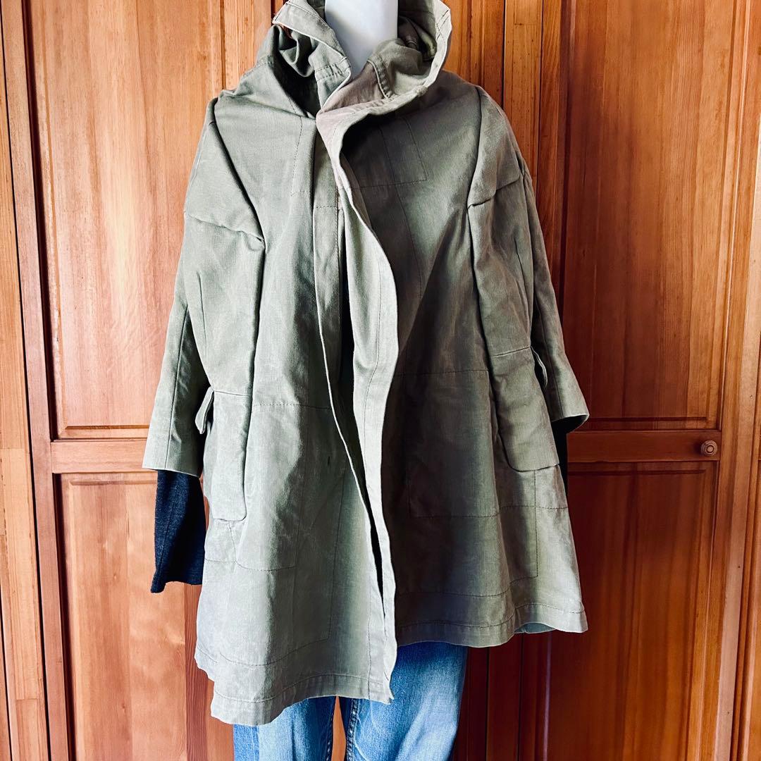 COMME des GARÇONS カーキ ドッキングジャケットSサイズ