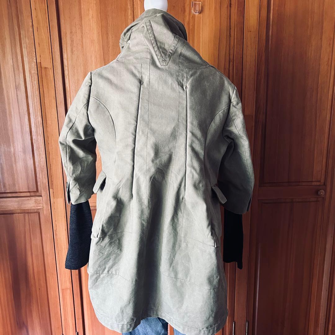 COMME des GARÇONS カーキ ドッキングジャケットSサイズ