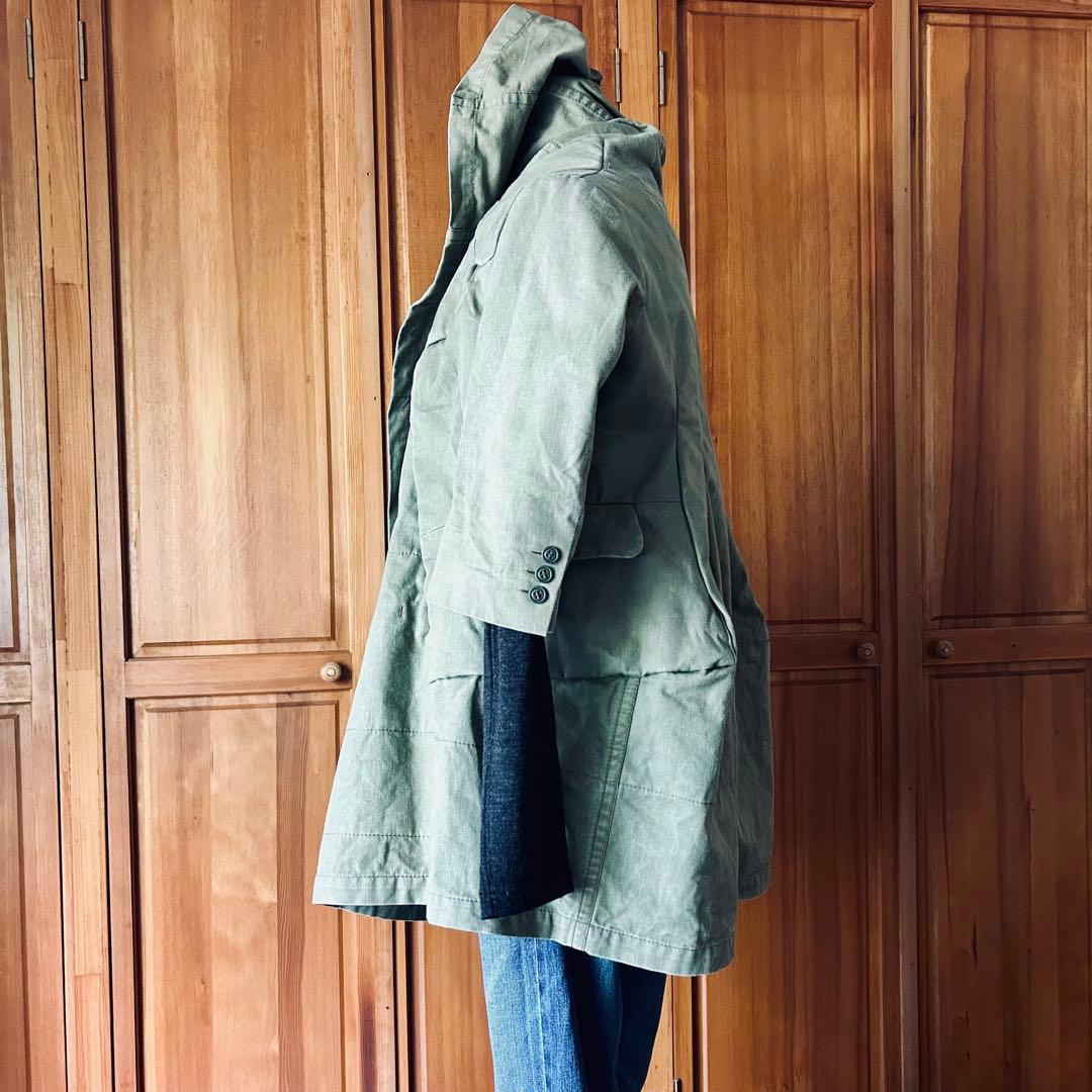 COMME des GARÇONS カーキ ドッキングジャケットSサイズ