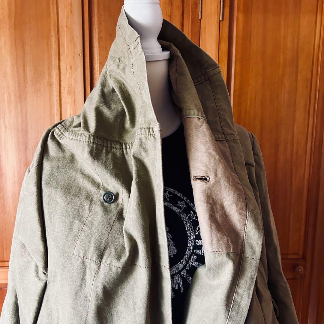 COMME des GARÇONS カーキ ドッキングジャケットSサイズ