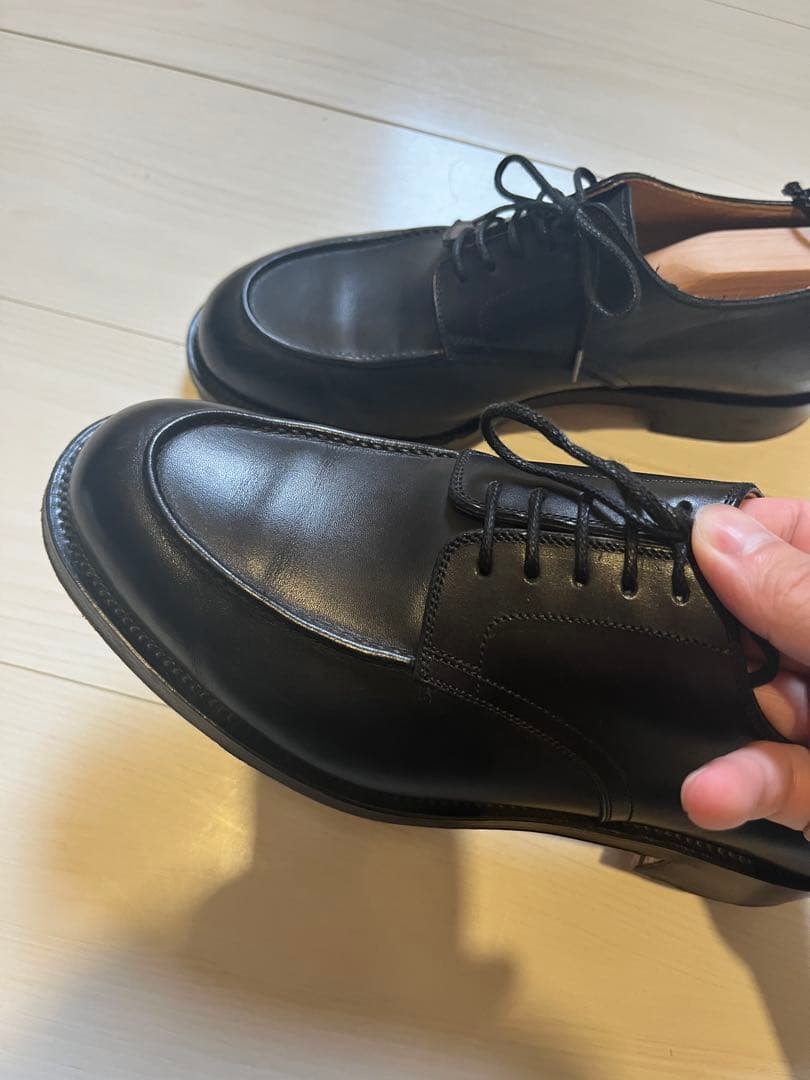 靴 forme Hand Mocca Blucher