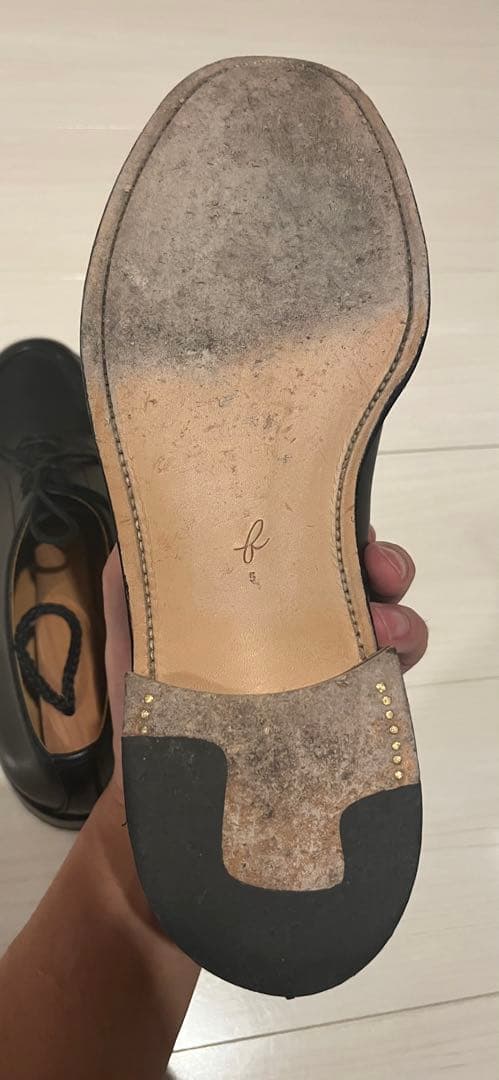 靴 forme Hand Mocca Blucher