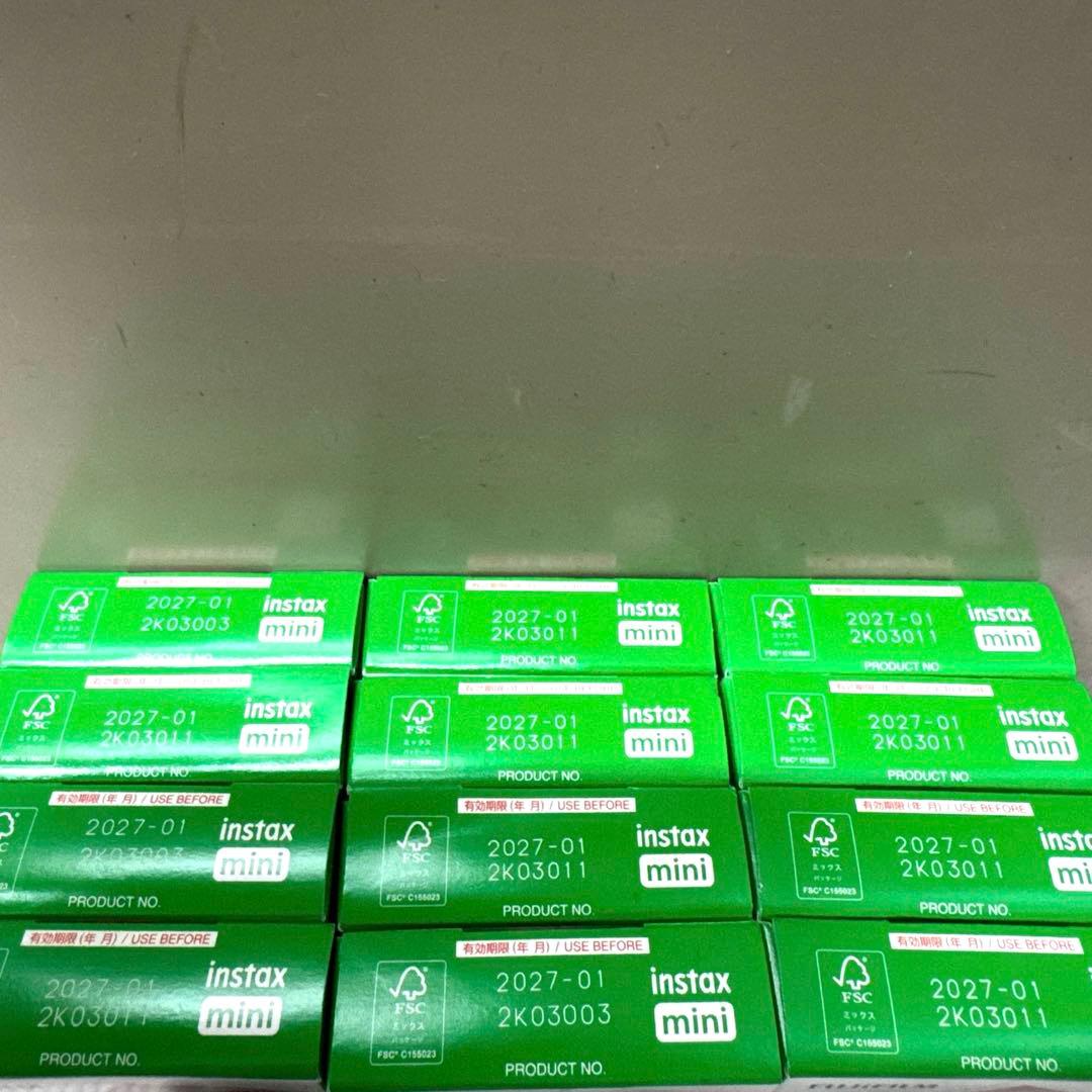 FUJIFILM instax mini フィルム 10枚入り 12個セット