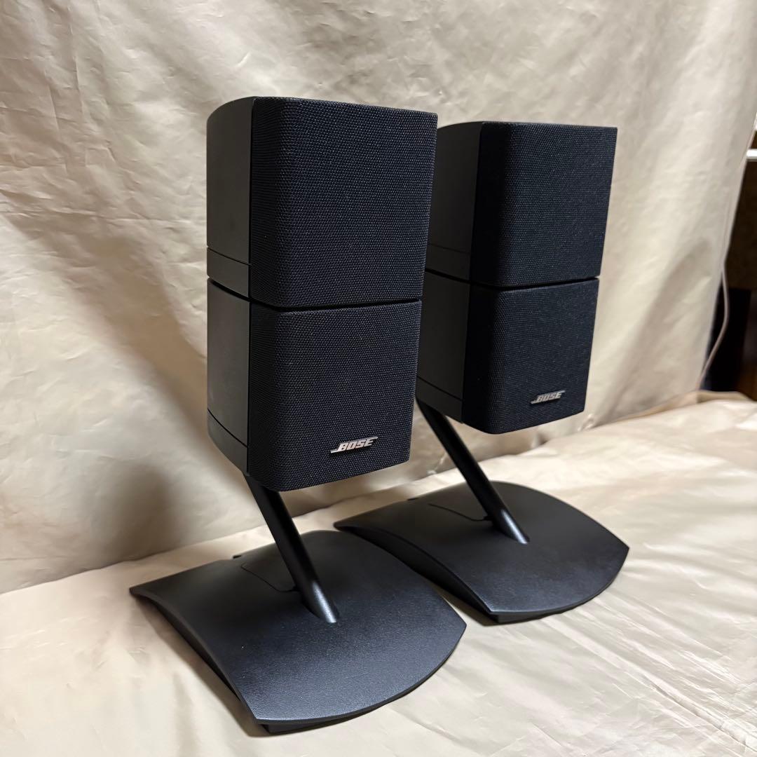 BOSE ダブルキューブ　サテライトスピーカー　スタンド付き（UTS-20）