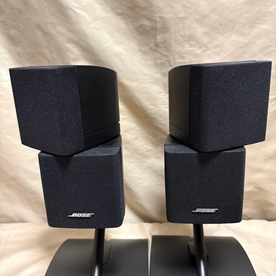 BOSE ダブルキューブ　サテライトスピーカー　スタンド付き（UTS-20）