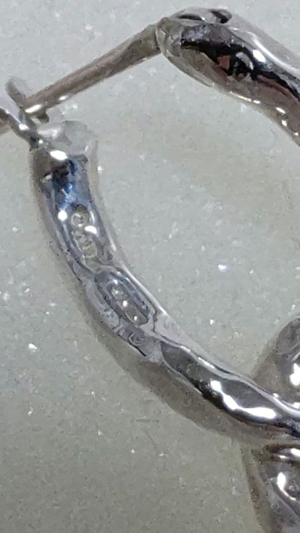 e.m. シルバー パール ピアス(片耳用)