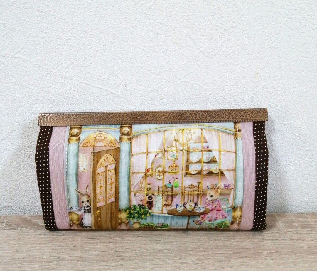 文鎮長財布、フタ付きポーチ2点のオーダー