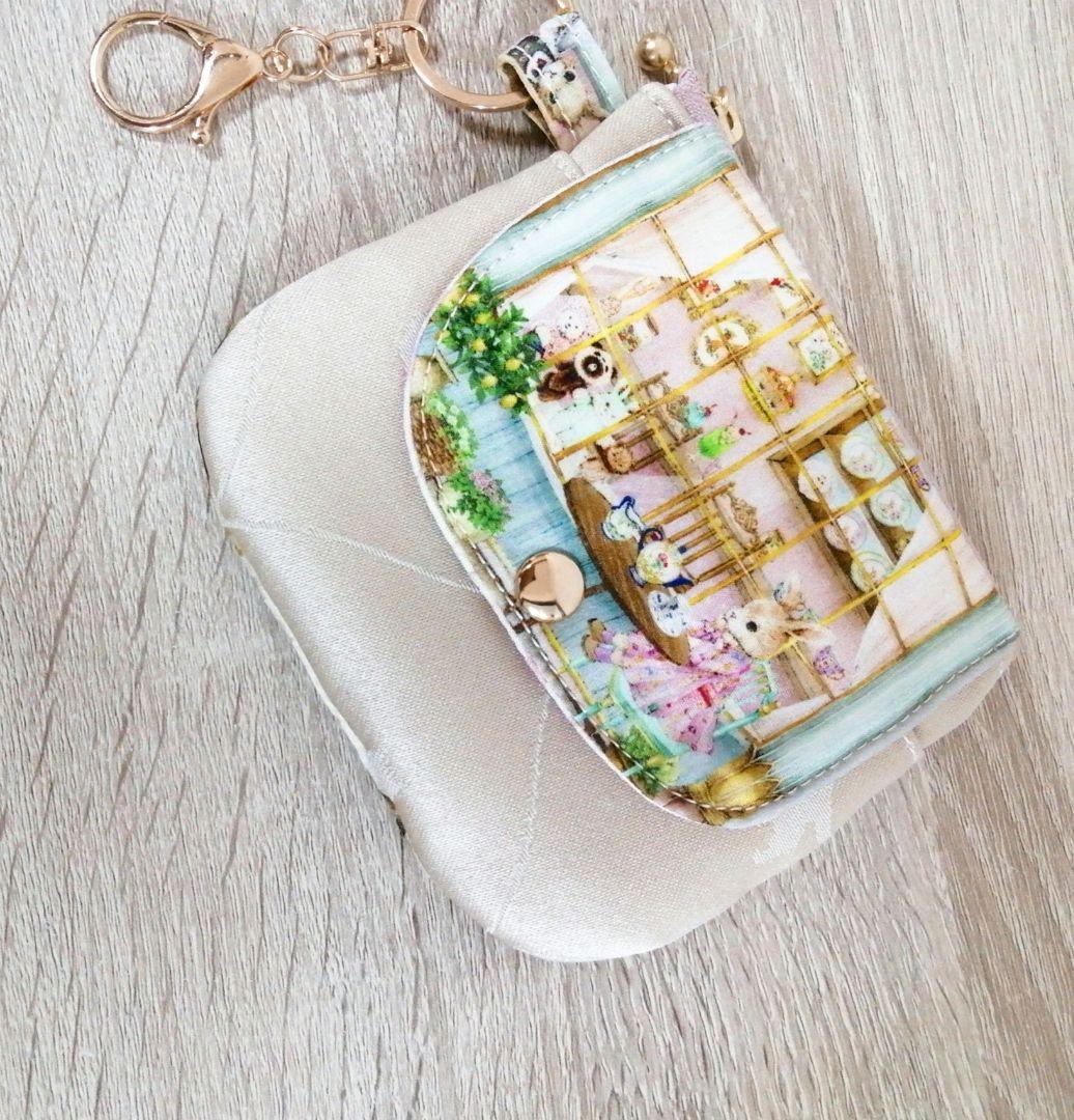 文鎮長財布、フタ付きポーチ2点のオーダー